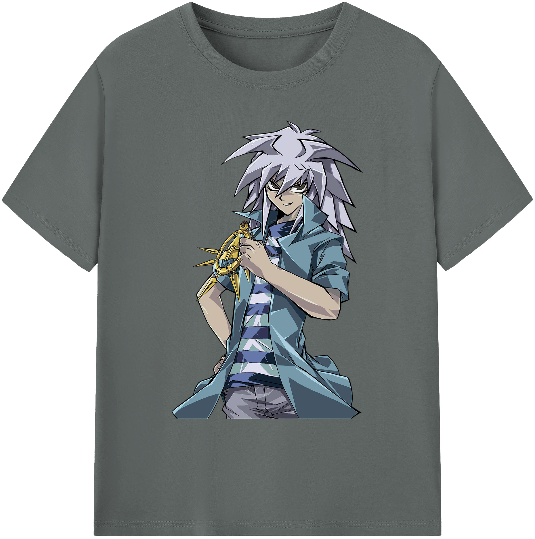 （画像用） 遊☆戯☆王 Yu-Gi-Oh! 綿100％ メンズ半袖Tシャツ｜肌触りやわらか＆通気性